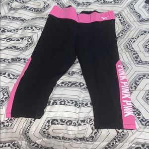 Pink yoga tights medium